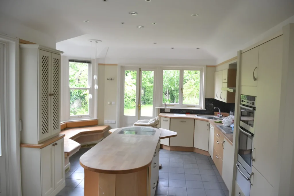 Kitchen painting Surrey - finished result