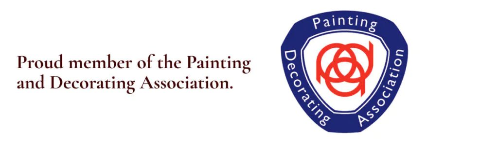 Proud member of the Painting and Decorating Association
