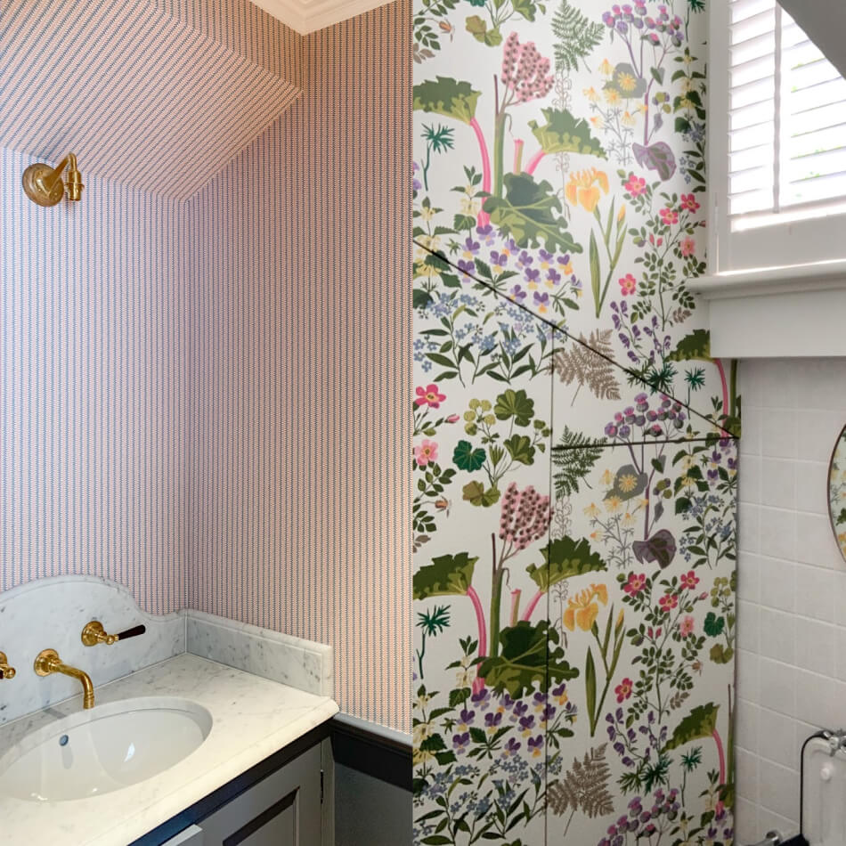 Wallpaper in Wet Rooms