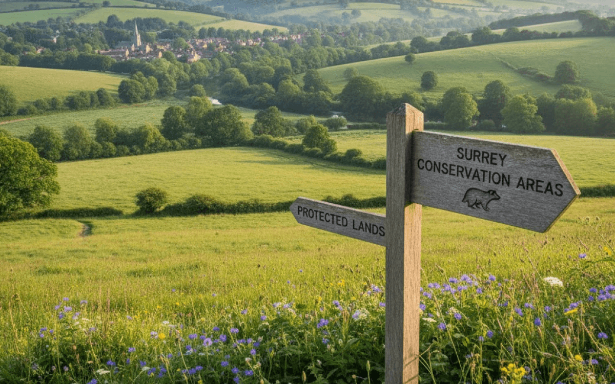 Painting in Surrey Conservation Areas